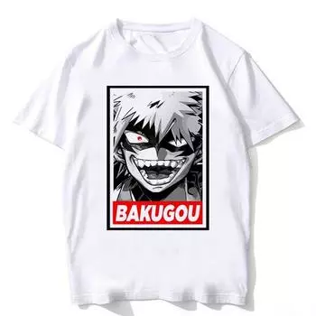Новые футболки My Hero Academia, мужская одежда с короткими рукавами, Boku No Hero Academia, косплей, Забавный 2XL белый