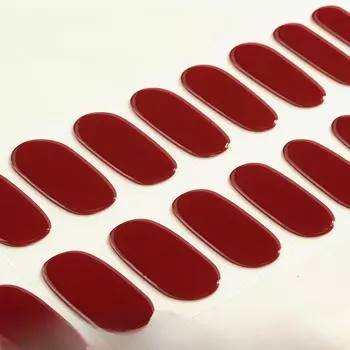 Новые гелевые маникюрные наклейки без запекания, однотонные, без светлых наклеек для ногтей BSA-0001