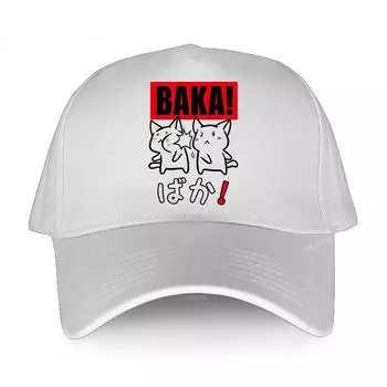 Новые хлопковые брендовые бейсболки для взрослых, роскошная кепка для мужчин, уличная кепка BAKA с классической графикой и принтом, повседневная женская популярная кепка Adjustable