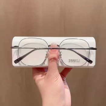 Новые художественные металлические немагнитные винтажные очки в большой оправе