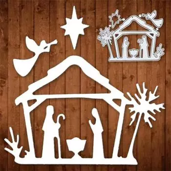 Новые и крестовые металлические штампы для скрапбукинга DIY ручной инструмент для производства альбомов Буква украшения One Size серебряный