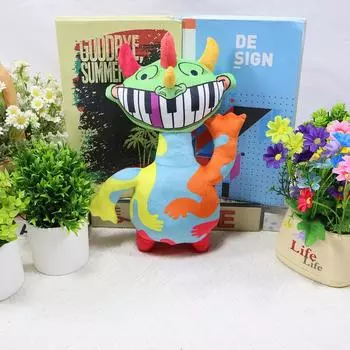 Новые игровые аксессуары Nightmare Critters Piano Doll Nightmare Blue Man Plush Toy 1