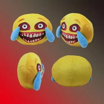 Новые игровые аксессуары REPO, милый персонаж, плачущий по электронной почте, улыбающееся лицо, ужасающая плюшевая игрушка, кукла, праздничный подарок жёлтый