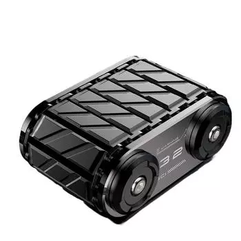 Новые игрушки-роликовые игрушки Tank Fidget из металлического сплава EDC для взрослых, ручная спиннер, гироскоп с трещоткой, офисная настольная игрушка для снятия стресса, подарок для мужчин чёрный