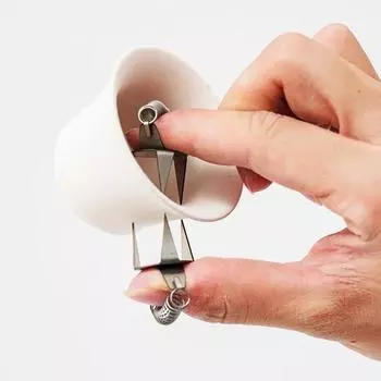 Новые инструменты для глазури для керамики, зажим для глазури для погружения кончика пальца, зажим для глазури из нержавеющей стали своими руками, чашка для чая, небольшой керамический инструмент для окраски и глазурования