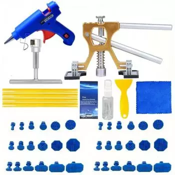 Новые инструменты для ремонта вмятин на автомобиле Набор для ремонта вмятин без покраски Наборы для удаления вмятин на кузове без покраски Съемник вмятин для автомобилей