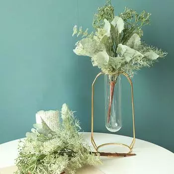 Новые искусственные цветы своими руками с травой, смешанный букет, искусственные растения, цинерария, зеленые листья, свадебное украшение для дома, венок