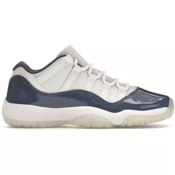 Новые Jordan Air Jordan 11 Retro Low Кожаные Удобные Прочные Легкие Нескользящие Детские Баскетбольные Кроссовки FV5121-104 36
