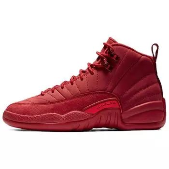 Новые Jordan Air Jordan 12 Gym Red Chicago Bulls Высокие кроссовки GS для баскетбола 153265-601 36