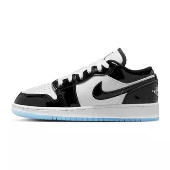 Новые Jordan Air Jordan 1 Low SE Concord All-Star Комфортные Нескользящие Детские Баскетбольные Кроссовки GS DV1333-100 38.5