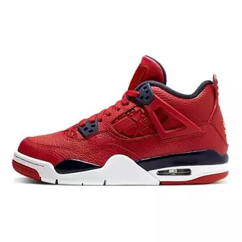 Новые Jordan Air Jordan 4 SE FIBA Чемпионат мира по баскетболу Нескользящие Средние Детские GS Баскетбольные кроссовки 408452-617 36