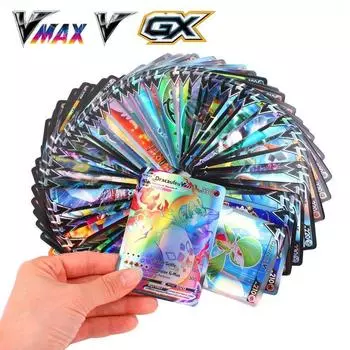 Новые карты покемонов Shining VSTAR GX EX VMAX MEGA TAG TEAM Energy Trainer Чаризард Пикачу Редкая коллекционная карточная игра Детские игрушки Подарок