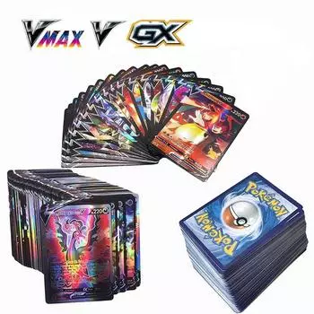 Новые карты покемонов Shining VSTAR GX EX VMAX MEGA TAG TEAM Energy Trainer Чаризард Пикачу Редкая коллекционная карточная игра Детские игрушки Подарок