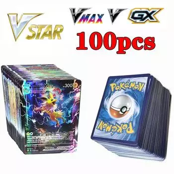 Новые карты покемонов Shining VSTAR GX EX VMAX MEGA TAG TEAM Energy Trainer Чаризард Пикачу Редкая коллекция Battle Коллекционная карточная игра Детские игрушки Подарок