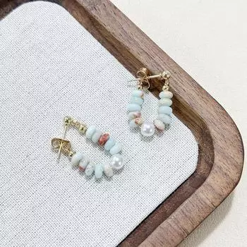 Новые китайские серьги из бисера, женские серьги с бахромой, индивидуальные, уникальные, нишевый дизайн, высокая мода, легкие, роскошные серьги