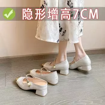 Новые китайские тапочки баотоу в стиле ханьфу, женщины носят новые туфли ципао ханьфу летом 33
