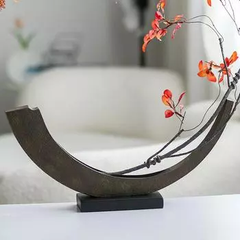 Новые классические лунные и вечерние цветы в китайском стиле, круглые цветочные композиции, украшения для ваз, гостиная, прихожая, кабинет