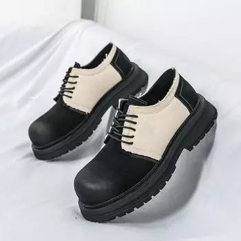 Новые классические туфли дерби мужские повседневные удобные модные с круглым носком кожаные туфли мужские для тренировок на открытом воздухе рабочие туфли размер 38-45 38