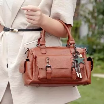 Новые классические женские сумки большой вместимости, повседневные многофункциональные сумки для мам с косым ремешком, дикая и простая сумка через плечо