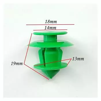 Новые клипсы для обшивки дверной карты, панели, обшивки багажника, салона A0009912771 для Mercedes-Benz