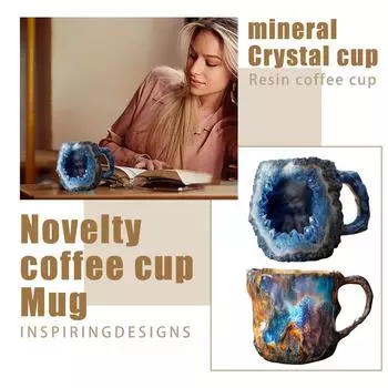 Новые кофейные кружки, кофейные кружки, натуральная кофейная кружка, цветная кружка, полупрозрачная кофейная кружка, элегантное рождество One Size