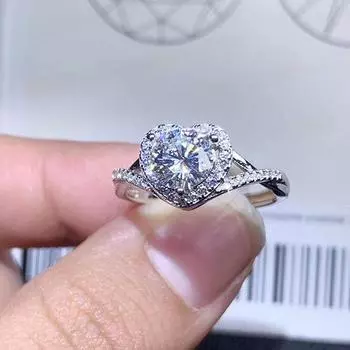 Новые кольца с сердечками для женщин, 2022, обручальные, свадебные, новые кольца, годовщина свадьбы, подарок любви, модные роскошные ювелирные изделия 6