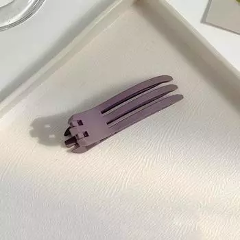 Новые конфетные цвета зажим-уточка женский пластиковый матовый однотонный зажим для волос салонные заколки зажимы инструменты аксессуары для волос для девочек