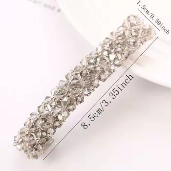 Новые корейские элегантные заколки для волос, заколки со стразами, заколки для волос для женщин и девочек, аксессуары для волос