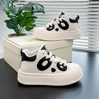 Новые корейские стильные дышащие белые туфли женские повседневные кроссовки с толстой подошвой универсальные D Lites 35