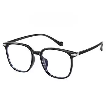 Новые корейские стильные повседневные оптические очки в квадратной оправе, Интернет-тренд знаменитостей, очки TR для близорукости, простые очки