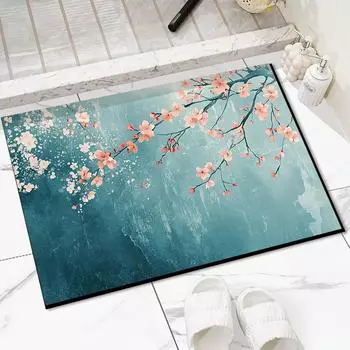 Новые коврики для входной двери в китайском стиле, домашние коврики для ног в национальном стиле, коврики для входной двери, нескользящие износостойкие коврики для входной двери, ковры для входной двери 40 * 60CM diatom mud