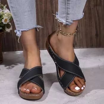 Новые кожаные туфли большого размера с толстой подошвой легкие, удобные и комфортные в носке.. босоножки женские 36 коричневый