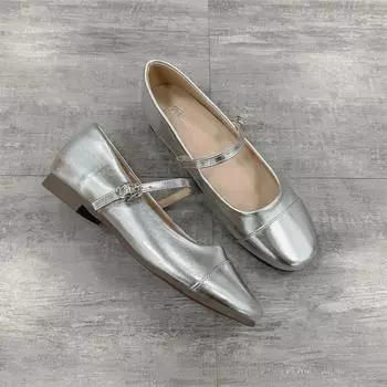 Новые кожаные туфли Мэри Джейн на низком каблуке с пряжкой для женщин, дизайнерская мягкая подошва, повседневная женская обувь, модные милые женские туфли в стиле Лолиты 33