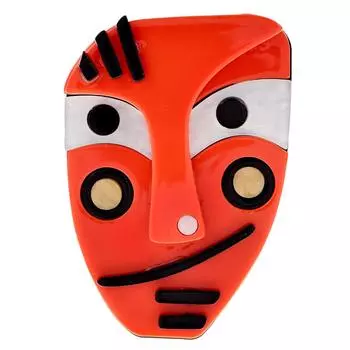 Новые креативные японские аниме-булавки, акриловая ацетатная брошь с человеческим лицом, милые абстрактные мультяшные броши, ювелирные изделия, подарок друзьям