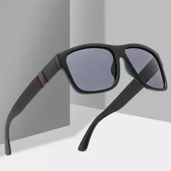 Новые креативные солнцезащитные очки унисекс с квадратной оправой UV400, классические уличные повседневные мужские модные очки для вождения, поляризационные солнцезащитные очки, хорошо сделанные синий