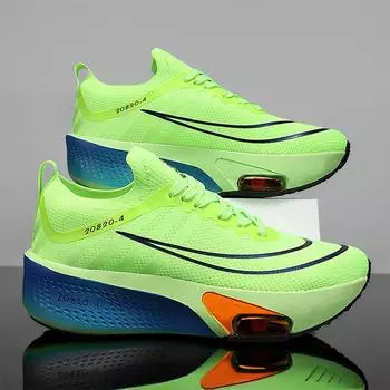 Новые кроссовки для бега Marathon Air Cushion для мужчин, дышащие кроссовки для марафона, легкие, удобные, для женщин, для тренировок 45 чёрный