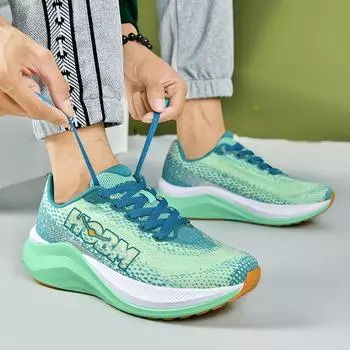 Новые кроссовки для бега на карбоновой платформе для мужчин, спортивная обувь Guochao, амортизирующая обувь для ходьбы, модные кроссовки, спот 39