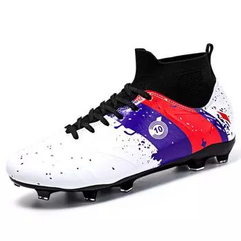 Новые кроссовки для футбола с шипами для молодежи и студентов, дышащие, нескользящие, для тренировок в помещении 31