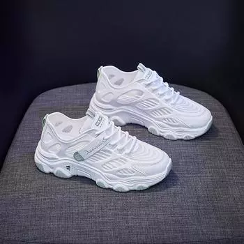 Новые кроссовки для пап, дышащие студенческие кроссовки для бега и спорта 38