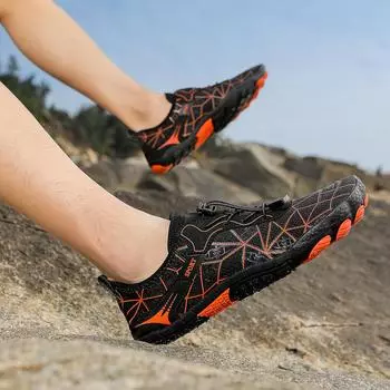Новые кроссовки для плавания для мужчин и женщин, для пляжа, для плавания, для прогулок, дышащие, с пятью пальцами, размер 35-47 35