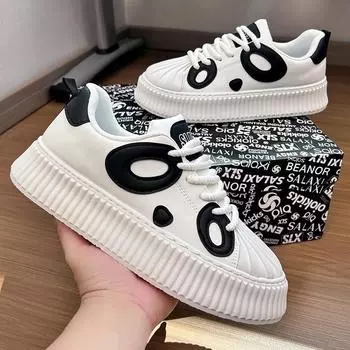 Новые кроссовки мужские, модные, трендовые, обувь на платформе, спортивная, классическая, универсальная, обувь с пандой 39