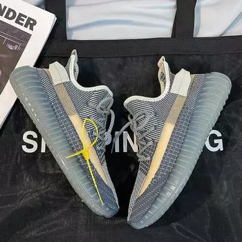 Новые кроссовки мужские сетчатые дышащие мужские кроссовки уличные трендовые кроссовки на платформе для ходьбы для мужчин легкие спортивные кроссовки 39