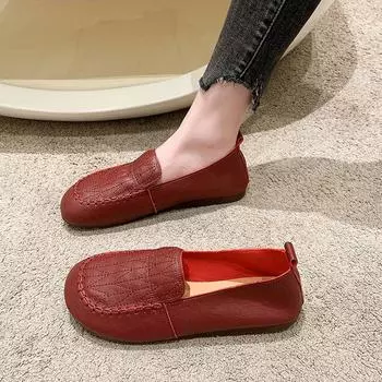 Новые кроссовки женские дышащие гладкие повседневные туфли на плоской подошве женские удобные повседневные туфли туфли на плоской подошве женские Zapatilas Mujer 35 коричневый