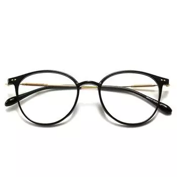 Новые круглые многоугольные очки унисекс для мужчин и женщин, очки в металлической оправе, простые очки, очки для близорукости, очки-1,0-2,5-2 0