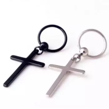 Серьги, в стиле панк рок серебряный