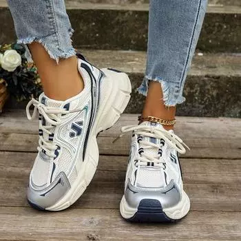 Новые круглые сетчатые неглубокие дышащие ремешки с перекрестными ремешками, подходящие по цвету, модные женские туфли, повседневные кроссовки Zapatos Mujer 35