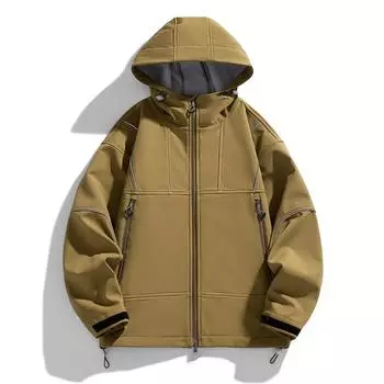 Новые куртки в горном стиле для мужчин и женщин с капюшоном, свободные, повседневные, весна и осень, функциональные, модные куртки для активного отдыха S