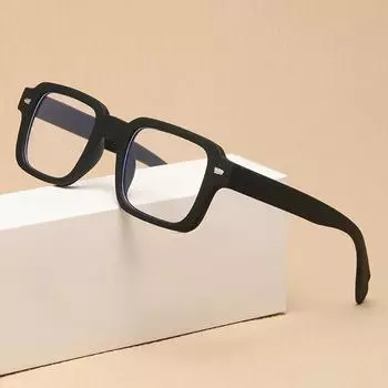 Новые квадратные очки для чтения, модные женские и мужские очки, универсальные, простые, пресбиопия, дальнозоркость, очки + 1,0 + 2,0 + 2,5 + 3,0 + 3,5 + 4,0 0 Anti blue light коричневый