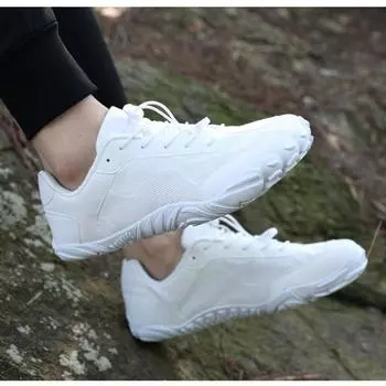 Новые легкие и удобные альпинистские туфли с пятью пальцами для скалолазания, верховой езды, треккинга, забродных походов 36 темно-серого