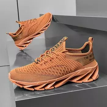 Новые летающие тканые туфли мужские дышащие повседневные туфли спортивные кроссовки классические летающие туфли кроссовки для бега на открытом воздухе 39 красный